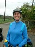 Annie on Day 1 of the ride